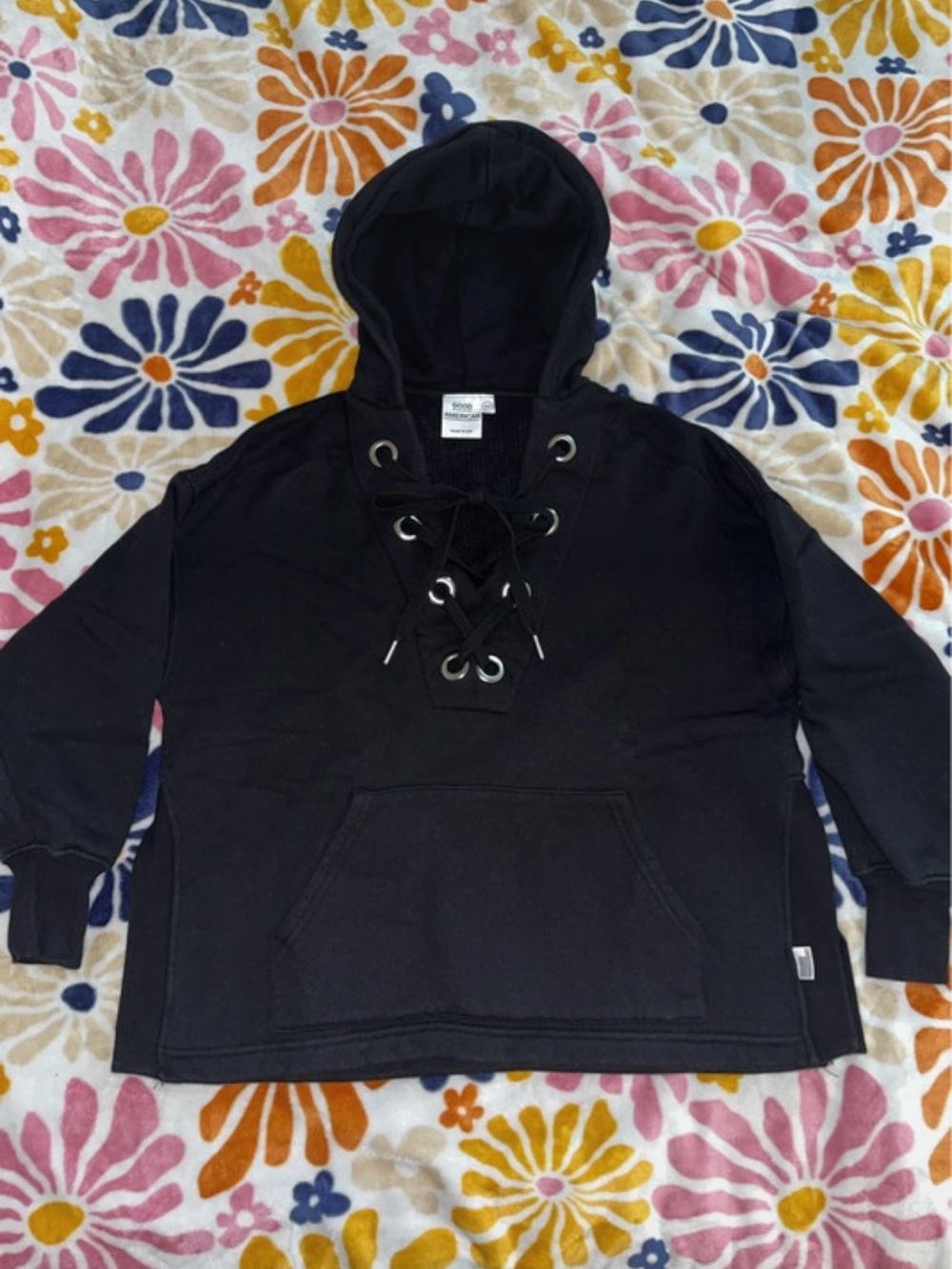 Good American Grommet Hoodie Size 0/1 XS/S
